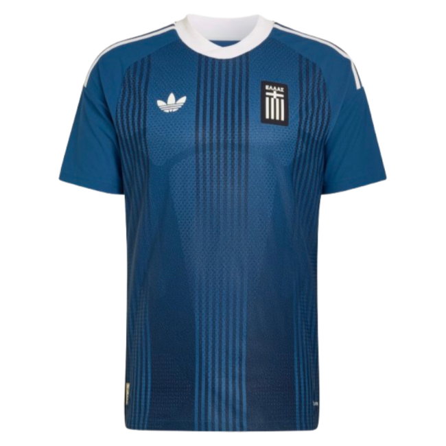 2026-2027 Greece Authentic Away Shirt (Your Name)-SoccerKits Hub | Buy Soccer Jerseys Online